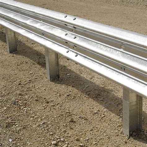 Thrie Beam Guardrail Galvanized Steel Guardrail Supplier Roadsky