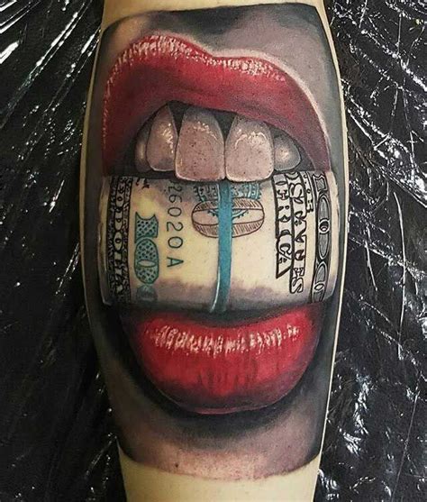 It indicates a bubbly personality and optimistic outlook on life. Tattoo Dollars in Mouth | Best Tattoo Ideas Gallery ...