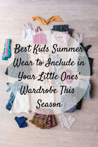 Best Kids Summer Wear To Include In Your Little Ones Wardrobe This