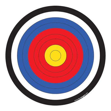 Bullseye Printable Target Web The Following Target Variety Offers A