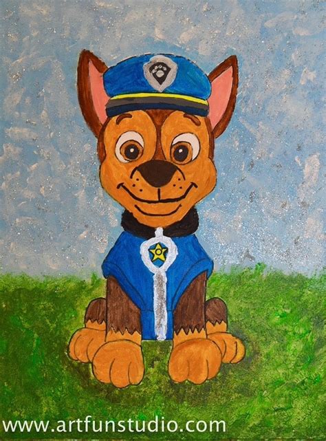 Paw Patrol Painting At Explore Collection Of Paw
