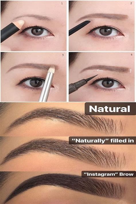 Thick Eyebrows Eyebrow Threading Locations How To Shape Brows