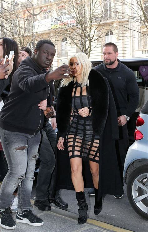 Bondage Blonde Kim Kardashian Wears A Fifty Shades Of Grey Inspired