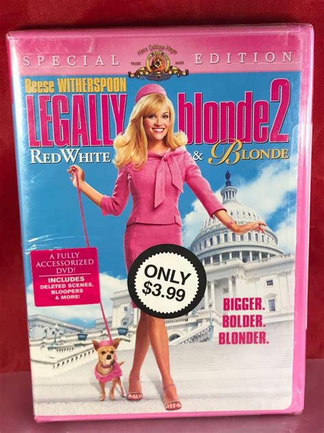 Legally Blonde 2 Red White And Blonde Dvd Special Edition 27616918512