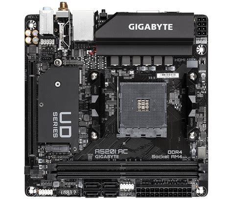 Gigabyte A520i Ac Amd A520 Socket Am4 Mini Itx Ddr4 Sdram Motherboard
