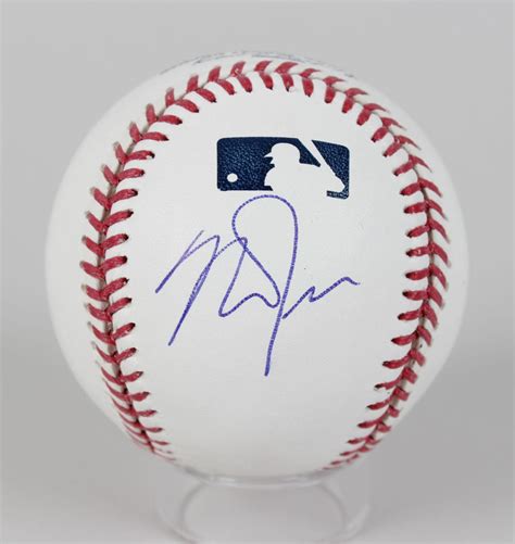 Mike Trout Signed Baseball Autographed Mlb Baseballs