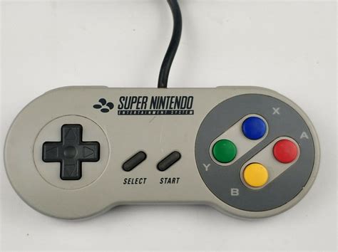 Genuine Original Super Nintendo Entertainment System Controller Pal