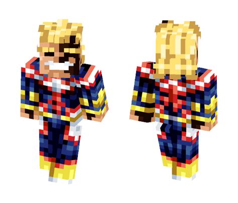 Download All Might Hero Academia Minecraft Skin For Free