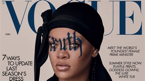 Rihanna Makes History As First British Vogue Cover Star Wearing A Durag
