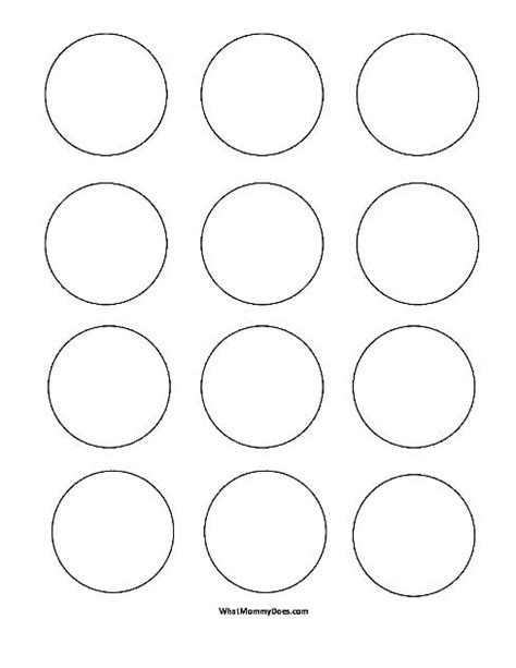 It's high quality and easy to use. Circle templates - small 2 inch shapes.pdf - OneDrive ...