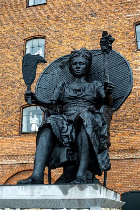 I Am Queen Mary Statue In Copenhagen Denmark Editorial Stock Photo