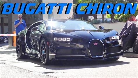 I Have Filmed A Brand New Black Bugatti Chiron Getting Unloaded Of A