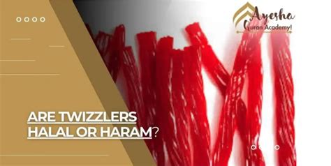 Are Twizzlers Halal In The Us And Canada Ayesha Quran Academy By Bakhat Yar Jan 2024