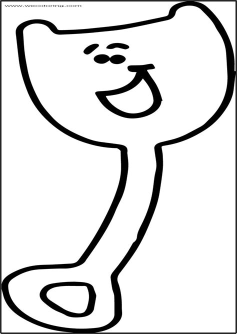 Search through 623,989 free printable colorings at getcolorings. Blues Clues Sholves Free A4 Printable Coloring Page ...