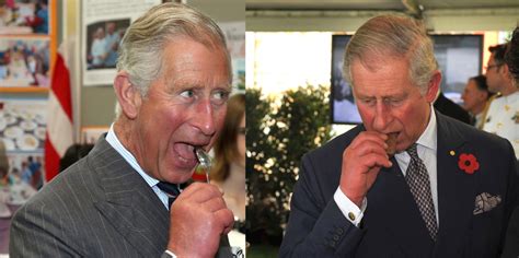 The forbidden foods of King Charles