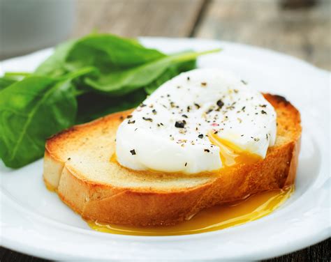 This healthy cooking technique requires no added fat. Poached Eggs - BigOven