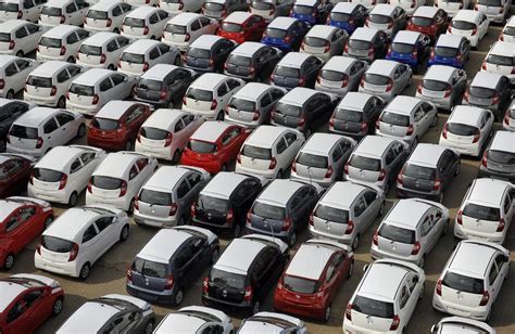 Indias Passenger Vehicle Sales Drop At Steepest Pace In Nearly Two