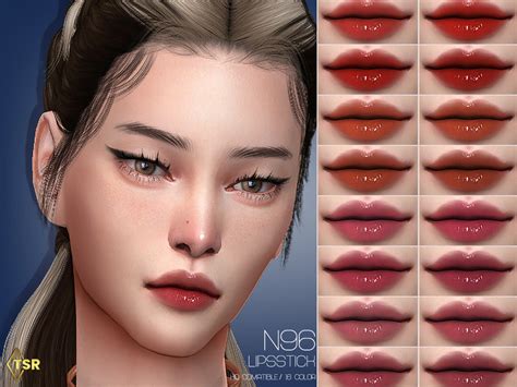 Lmcs N96 Lipstick By Lisaminicatsims From Tsr Sims 4 Downloads