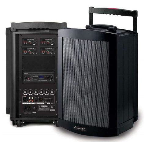A public address system (pa system) is an electronic system comprising microphones, amplifiers, loudspeakers, and related equipment. Chiayo Challenger 150 Watt Portable PA System - Cannon ...