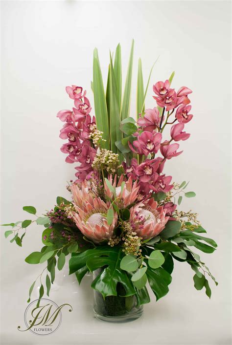 Orchid Flower Arrangements Tropical Floral Arrangements Flower Arrangement Designs Creative