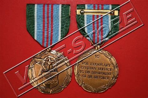 Air Force Exemplary Civilian Service Award Medal 2024 Ebay