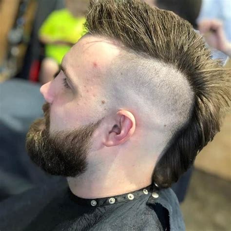 25 Hottest Mohawk Fade Haircuts For Men 2020 Trends Mohawk Hairstyles Men Haircuts For Men