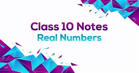 Natural numbers are used for counting objects, rational numbers are used for representing fractions, irrational numbers are used for calculating the square root of a number, integers for measuring temperature, and so on. Real Numbers Class 10 Notes | Vidyakul