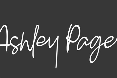 Ashley Pages Font 38 Lineart Fontspace