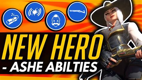 Overwatch Ashe All Abilities And Ultimate Showcase New Hero Details