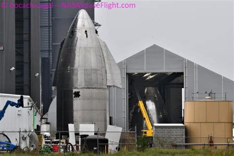Sn8, whose construction is currently set to be complete in about a week according to musk, will have flaps & nosecone and ultimately is intended for a much higher altitude test launch. SpaceX Boca Chica - Production Updates - MASTER Thread (4)