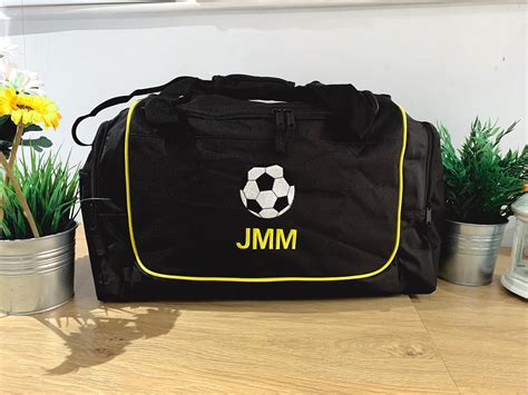 Personalised Football Holdall Bag Football Kit Bag Embroidered Etsy