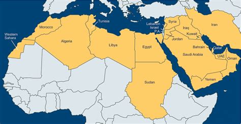 Moyen Orient Nord De Lafrique