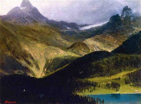 Mountain Landscape Albert Bierstadt