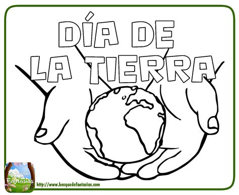 Dibujos Del DÍa De La Tierra Imágenes Para Colorear Y Pintar