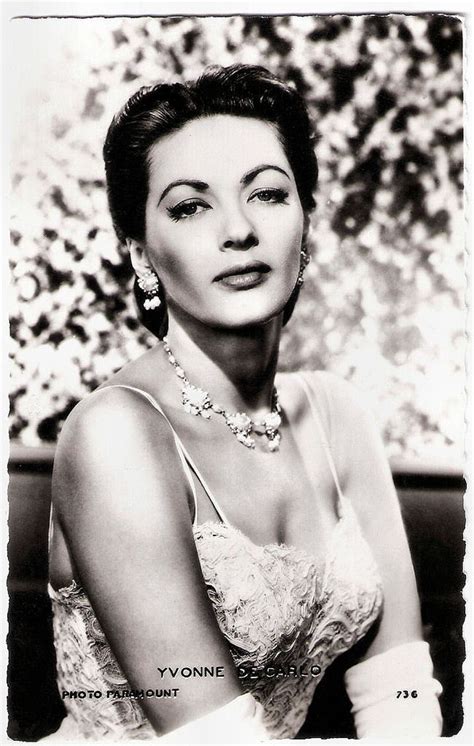 Flickrpci2wgr Yvonne De Carlo French Postcard By Editions Pi No 736 Photo