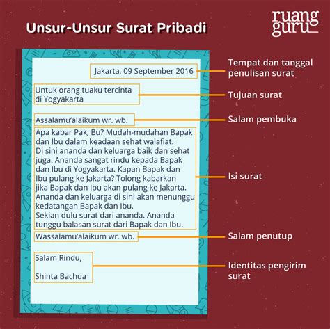 Perbedaan Antara Surat Pribadi Dan Surat Dinas Bahasa Indonesia Kelas