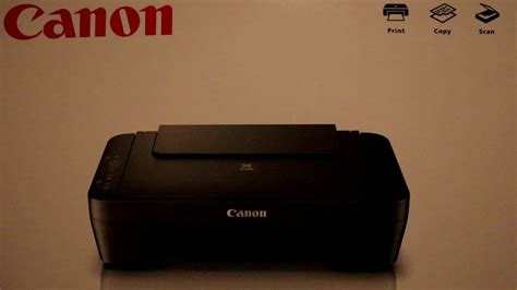All in one inkjet printer. Canon PIXMA MG 2555 S - YouTube