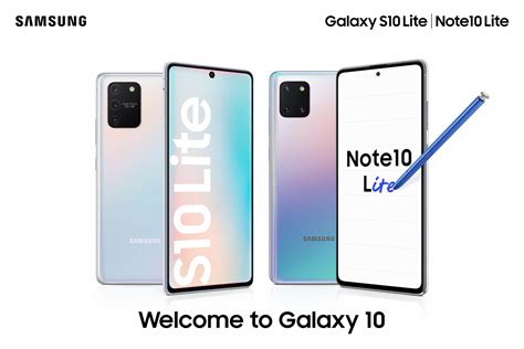 Samsung galaxy note 10 lite. Samsung Galaxy S10 Lite & Note 10 Lite are official ...