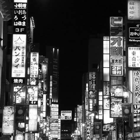 Tokyo Black And White Wallpapers On Wallpaperdog