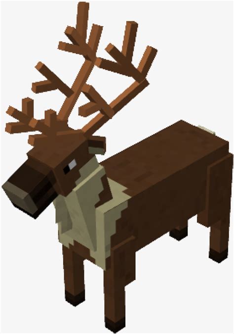 Reindeer Antlers Png Minecraft Reindeer Png Hd Png Download 5893651
