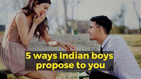 We did not find results for: 5 ways Indian boys propose to you! - YouTube