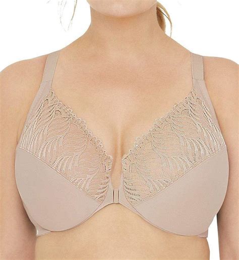 GLAMORISE Café Elegance Front Close Wonderwire Bra US 46H UK 46FF