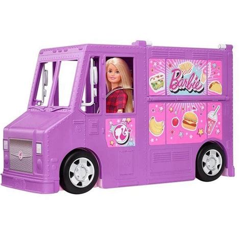 Mattel Gmw07 Barbie Food Truck Pārtikas Kemperis Barbie Lol