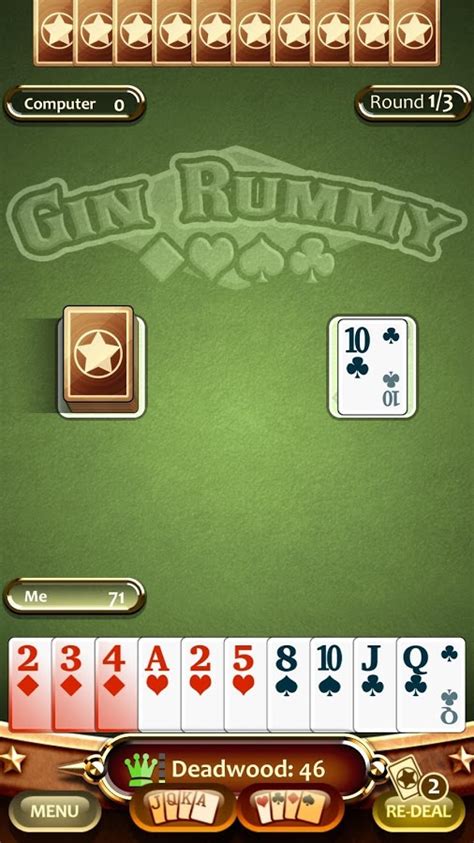Gin rummy, a member of the rummy group of card games is the most popular and widely played member of all games in this group. Gin Rummy - Android Apps on Google Play