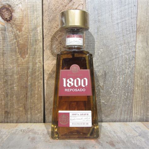 1800 Reposado Tequila 750ml Oak And Barrel