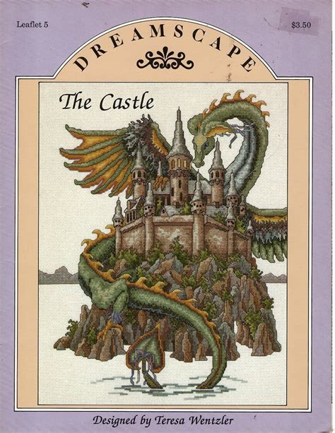 Dreamscape The Castle Cross Stitch Pattern Just Cross Stitch Leaflet 5