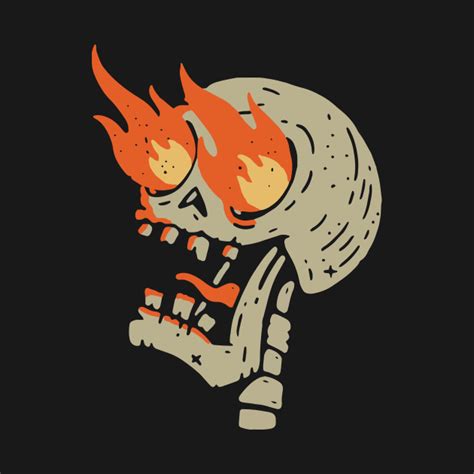 Fire Skeleton Memes Funny Memes Funny T Shirt Teepublic