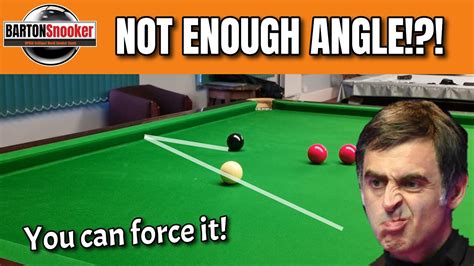 Snooker Cue Ball Control Making The Angle Youtube