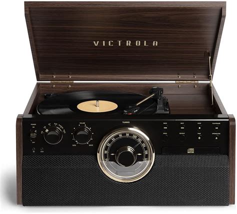 Victrola Empire Signature 6 In 1 Wood Mid Century Modern