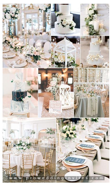 Classic Wedding Themes Elegant Wedding Colors Classic Romantic